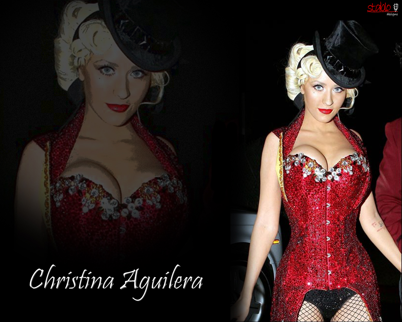 Download High quality Christina Aguilera wallpaper / Celebrities Female / 1280x1024
