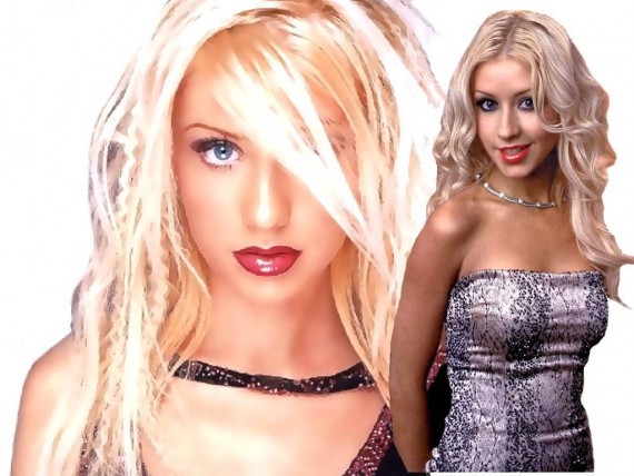 Free Send to Mobile Phone Christina Aguilera Celebrities Female wallpaper num.98