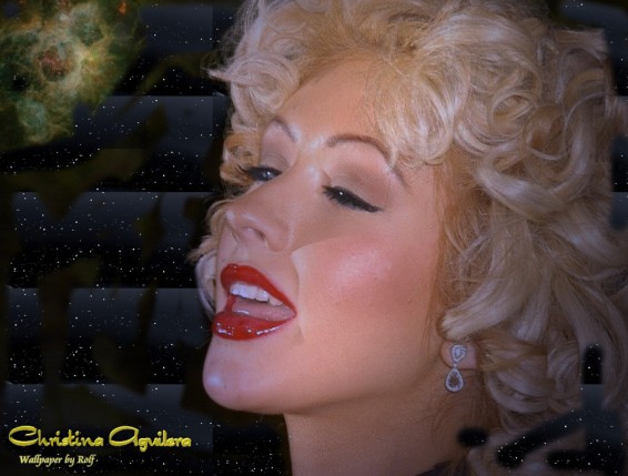 Free Send to Mobile Phone Christina Aguilera Celebrities Female wallpaper num.112
