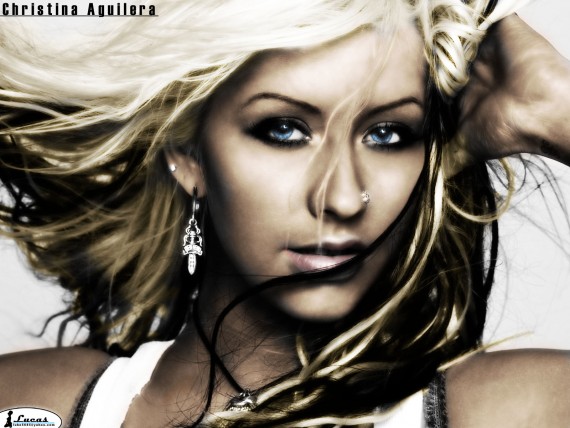 Free Send to Mobile Phone Christina Aguilera Celebrities Female wallpaper num.51