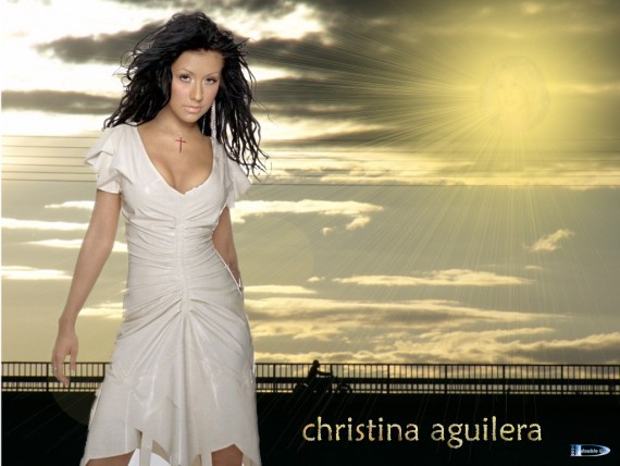 Free Send to Mobile Phone Christina Aguilera Celebrities Female wallpaper num.62