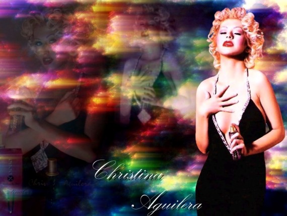 Free Send to Mobile Phone Christina Aguilera Celebrities Female wallpaper num.37