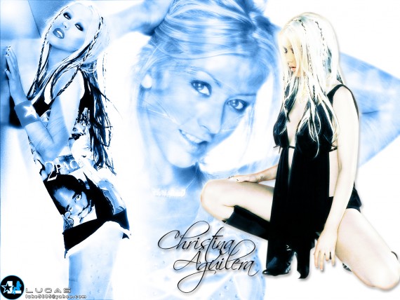 Free Send to Mobile Phone Christina Aguilera Celebrities Female wallpaper num.135