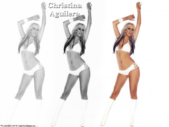 Free Send to Mobile Phone Christina Aguilera Celebrities Female wallpaper num.172