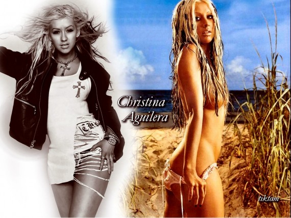 Free Send to Mobile Phone Christina Aguilera Celebrities Female wallpaper num.70