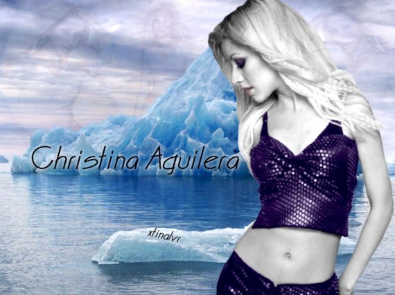 Free Send to Mobile Phone Christina Aguilera Celebrities Female wallpaper num.4