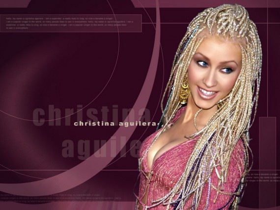Free Send to Mobile Phone Christina Aguilera Celebrities Female wallpaper num.124