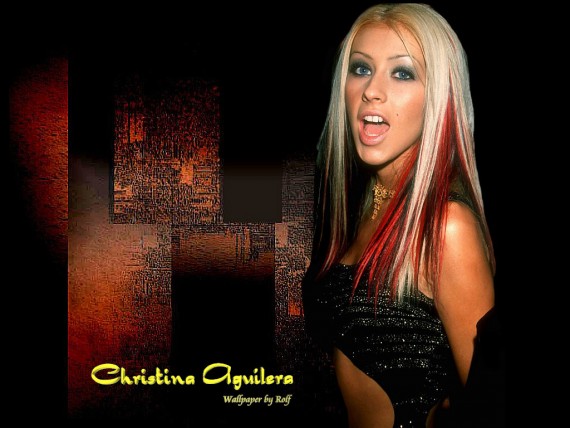 Free Send to Mobile Phone Christina Aguilera Celebrities Female wallpaper num.93