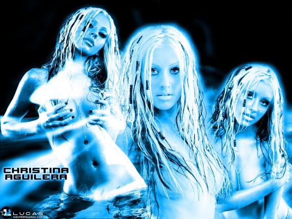 Free Send to Mobile Phone Christina Aguilera Celebrities Female wallpaper num.146