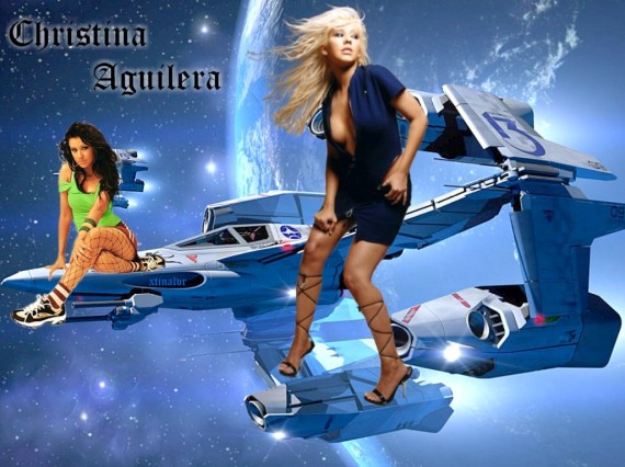 Free Send to Mobile Phone Christina Aguilera Celebrities Female wallpaper num.159