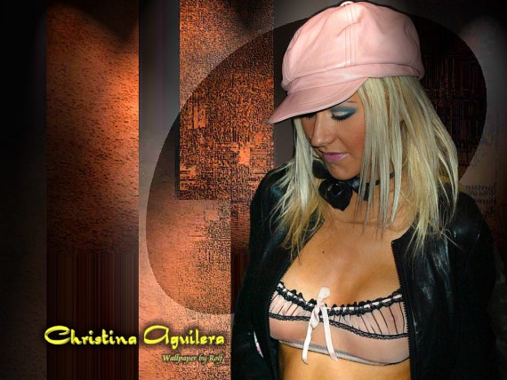 Free Send to Mobile Phone Christina Aguilera Celebrities Female wallpaper num.92