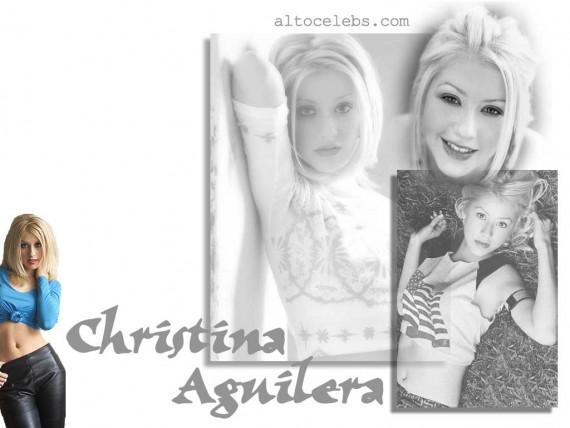 Free Send to Mobile Phone Christina Aguilera Celebrities Female wallpaper num.108