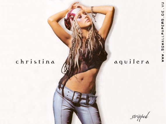Free Send to Mobile Phone Christina Aguilera Celebrities Female wallpaper num.95