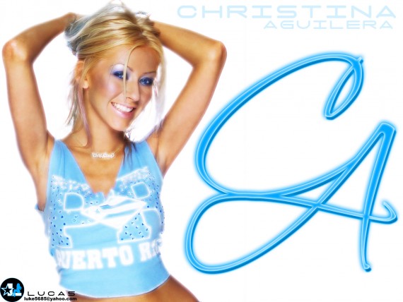 Free Send to Mobile Phone Christina Aguilera Celebrities Female wallpaper num.136