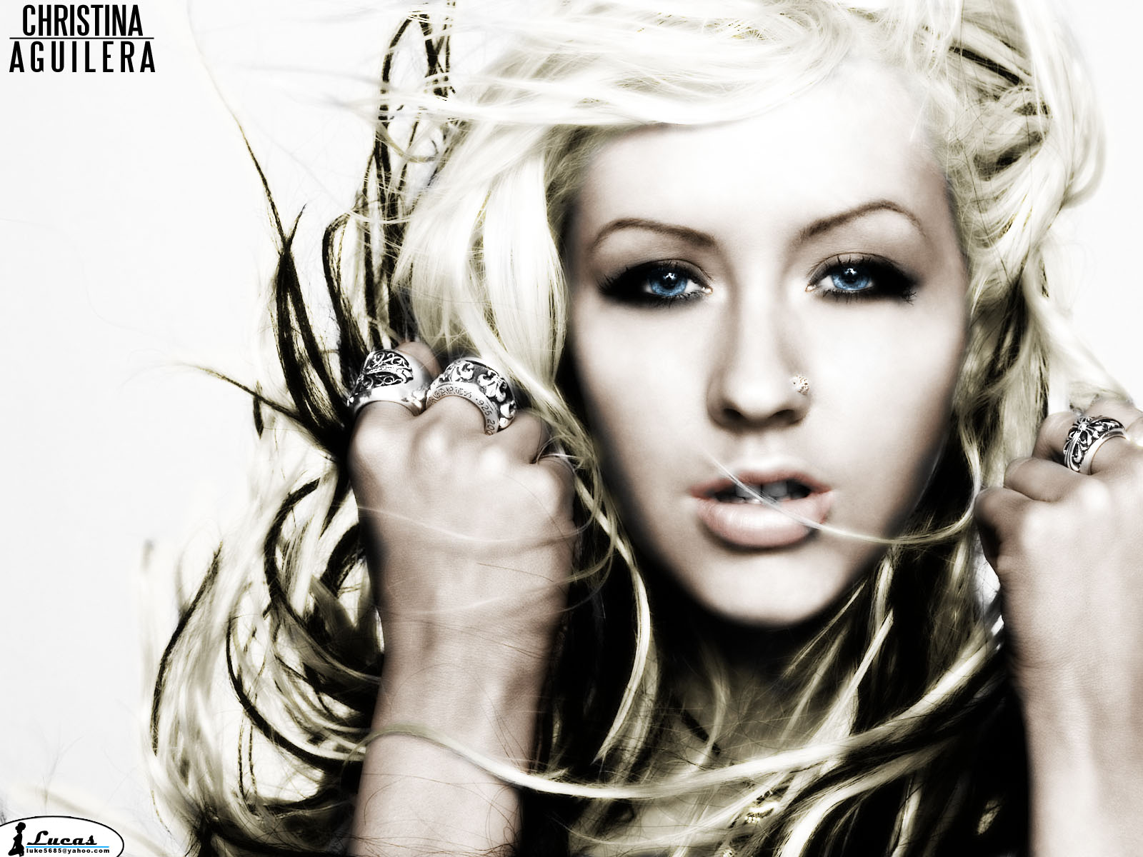 Download High quality Christina Aguilera wallpaper / Celebrities Female / 1600x1200