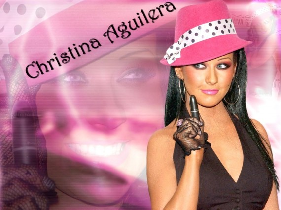 Free Send to Mobile Phone Christina Aguilera Celebrities Female wallpaper num.33