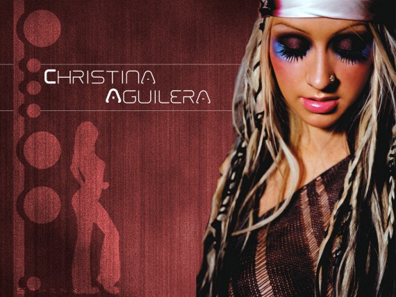 Free Send to Mobile Phone Christina Aguilera Celebrities Female wallpaper num.40