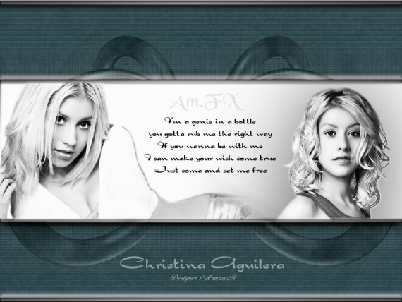 Free Send to Mobile Phone Christina Aguilera Celebrities Female wallpaper num.118