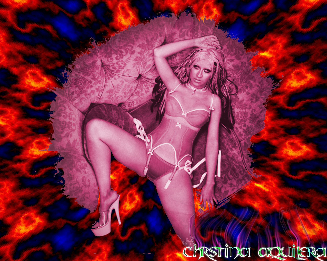 Download full size Christina Aguilera wallpaper / Celebrities Female / 1280x1024