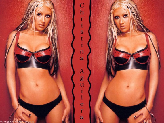 Free Send to Mobile Phone Christina Aguilera Celebrities Female wallpaper num.168