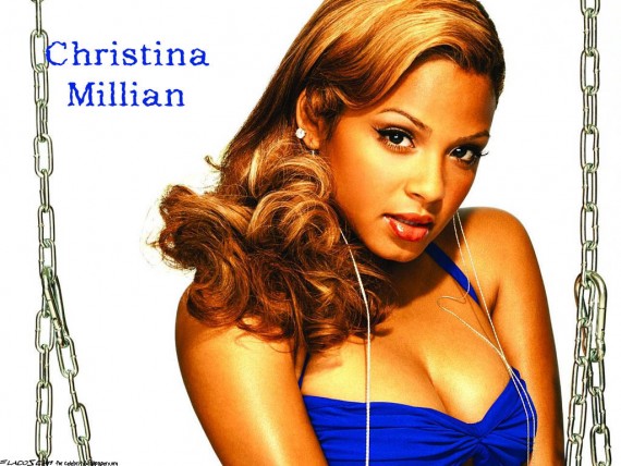 Free Send to Mobile Phone Christina Milian Celebrities Female wallpaper num.10