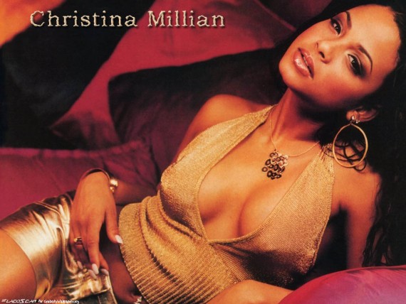 Free Send to Mobile Phone Christina Milian Celebrities Female wallpaper num.7