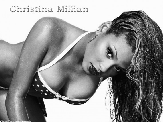 Free Send to Mobile Phone Christina Milian Celebrities Female wallpaper num.9