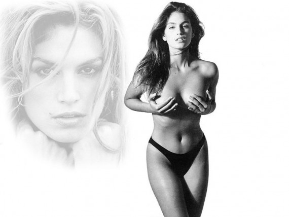 Free Send to Mobile Phone Cindy Crawford Celebrities Female wallpaper num.2