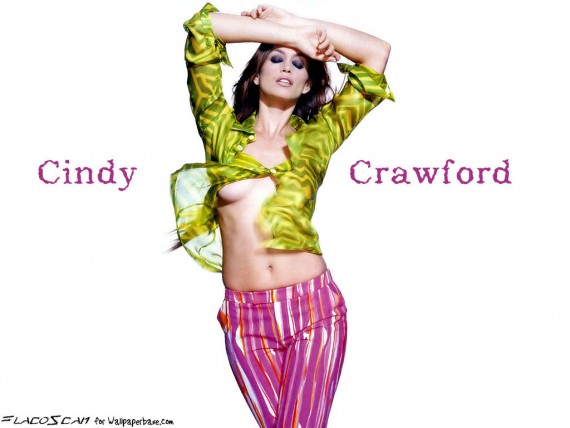 Free Send to Mobile Phone Cindy Crawford Celebrities Female wallpaper num.19