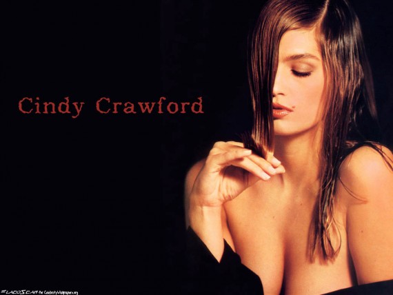 Free Send to Mobile Phone Cindy Crawford Celebrities Female wallpaper num.46