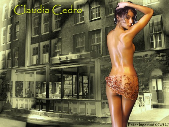 Free Send to Mobile Phone Claudia Cedro Celebrities Female wallpaper num.1