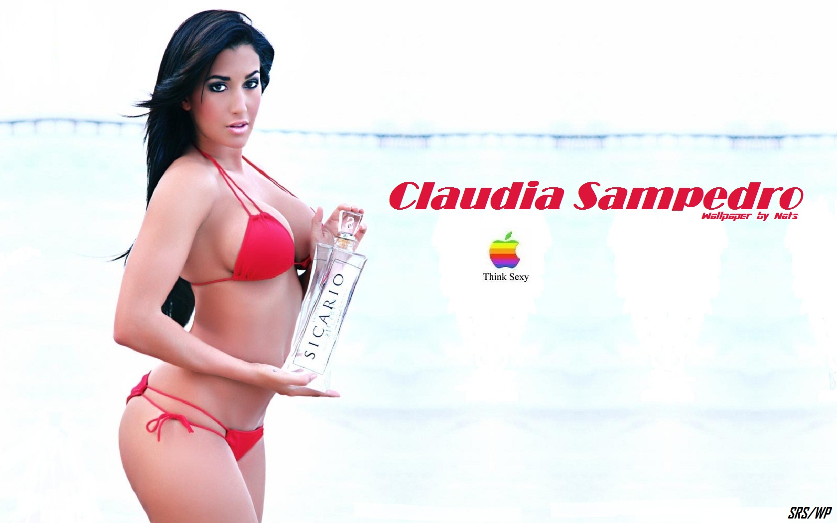 Download High quality Claudia Sampedro wallpaper / Celebrities Female / 1680x1050