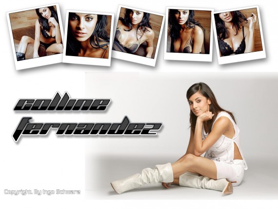 Free Send to Mobile Phone Colline Fernandez Celebrities Female wallpaper num.1