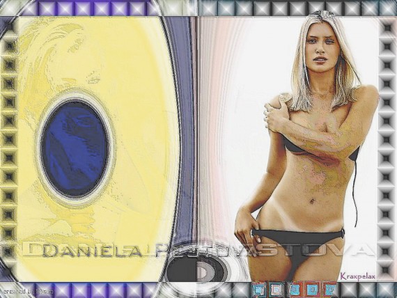Free Send to Mobile Phone Daniela Pestova Celebrities Female wallpaper num.51