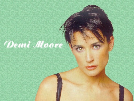 Free Send to Mobile Phone Demi Moore Celebrities Female wallpaper num.4