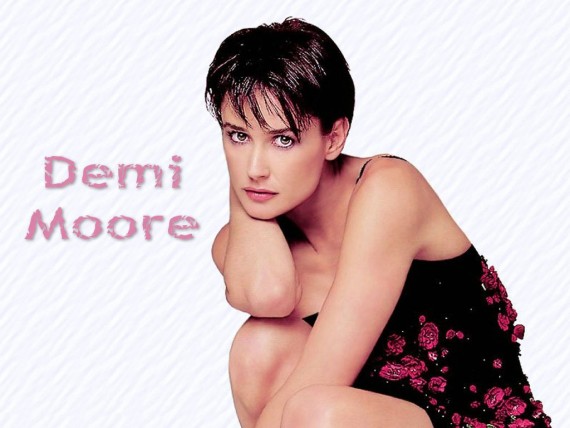 Free Send to Mobile Phone Demi Moore Celebrities Female wallpaper num.1