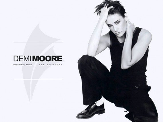 Free Send to Mobile Phone Demi Moore Celebrities Female wallpaper num.6