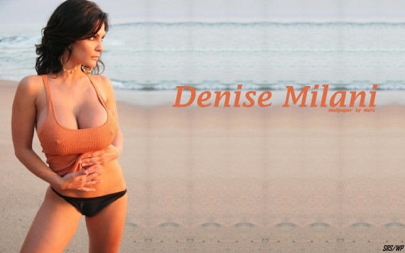 Free Send to Mobile Phone Denise Milani Celebrities Female wallpaper num.62