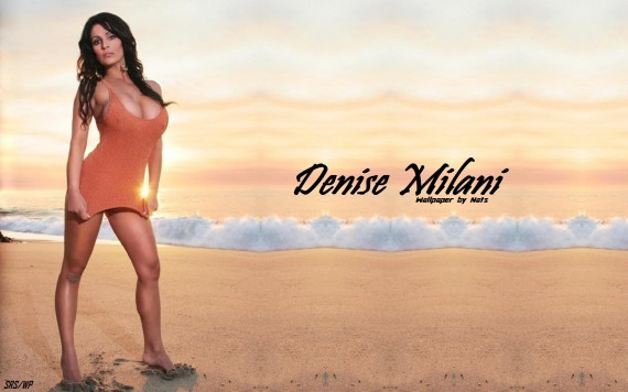 Free Send to Mobile Phone Denise Milani Celebrities Female wallpaper num.63