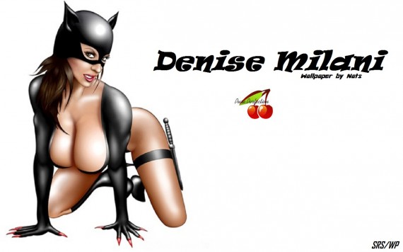 Free Send to Mobile Phone Denise Milani Celebrities Female wallpaper num.51