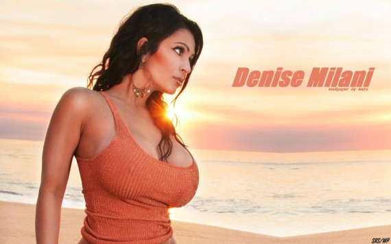 Free Send to Mobile Phone Denise Milani Celebrities Female wallpaper num.61