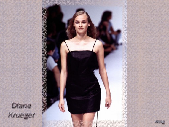 Free Send to Mobile Phone Diane Kruger (Diane Heidkrüger) Celebrities Female wallpaper num.33