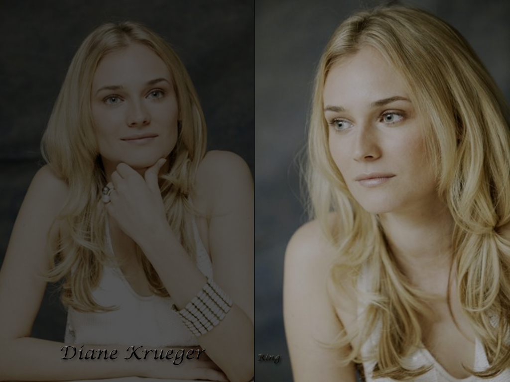 Full size Diane Kruger (Diane Heidkrüger) wallpaper / Celebrities Female / 1024x768