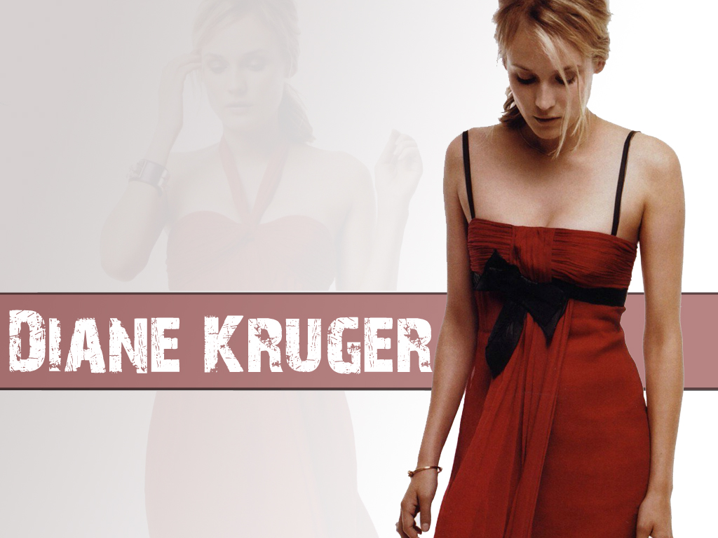 Full size Diane Kruger (Diane Heidkrüger) wallpaper / Celebrities Female / 1024x768