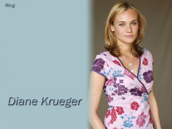 Free Send to Mobile Phone Diane Kruger (Diane Heidkrüger) Celebrities Female wallpaper num.4