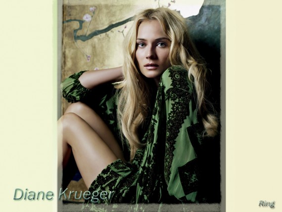 Free Send to Mobile Phone Diane Kruger (Diane Heidkrüger) Celebrities Female wallpaper num.32