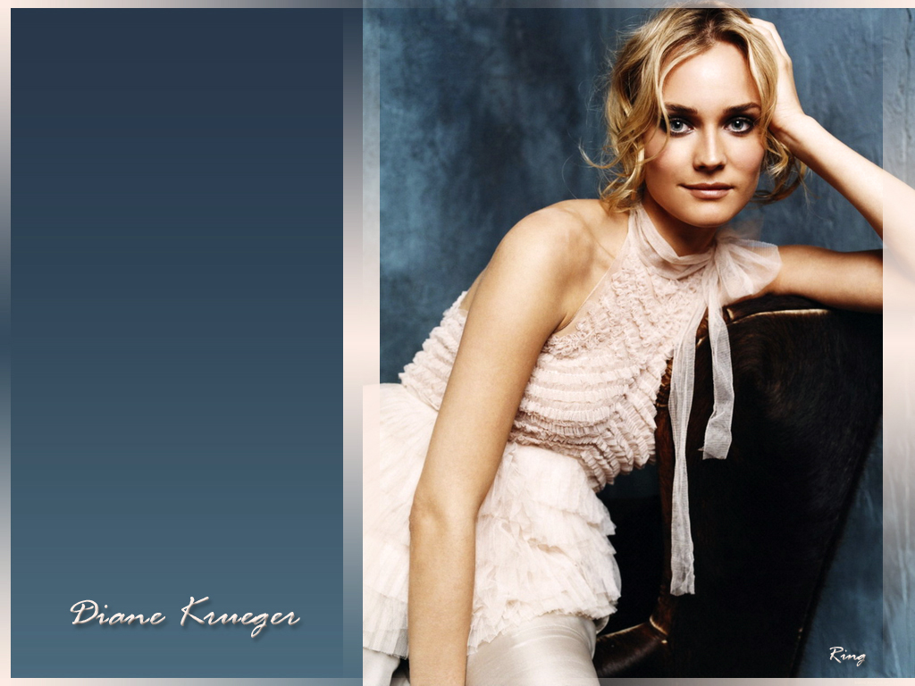 Full size Diane Kruger (Diane Heidkrüger) wallpaper / Celebrities Female / 1024x768