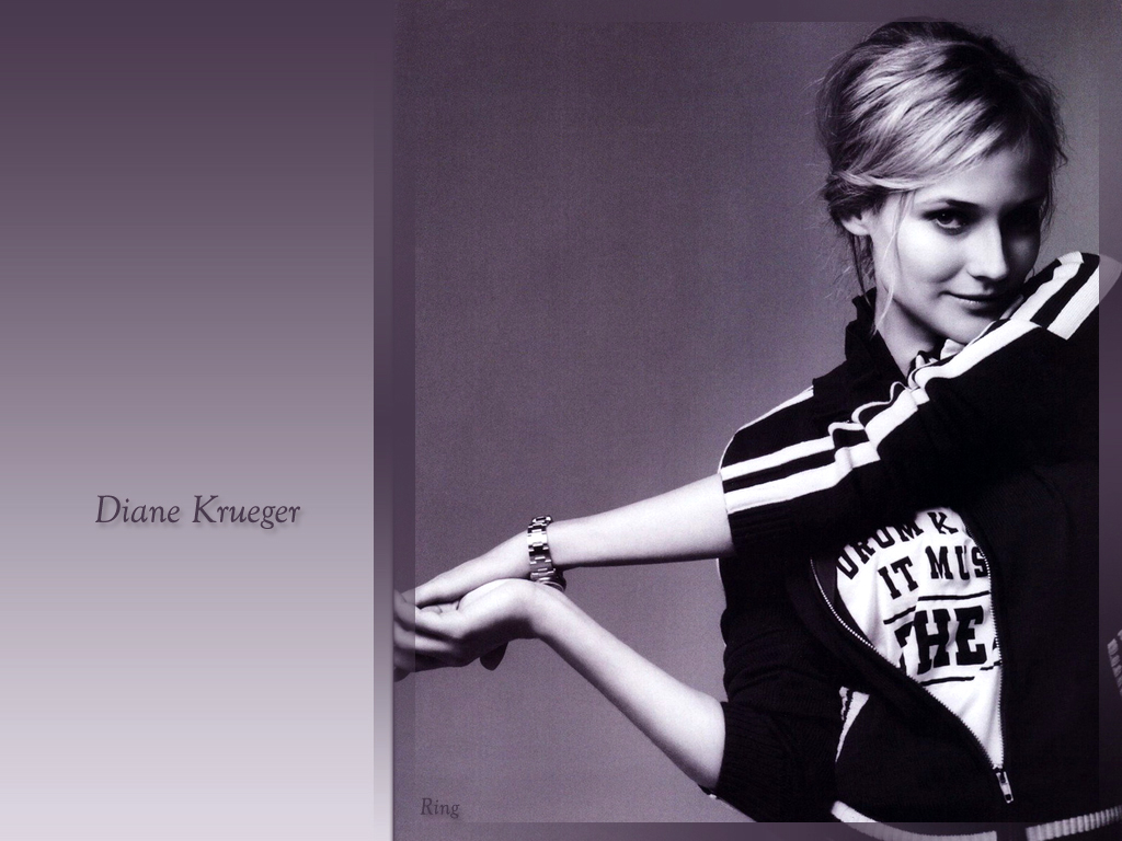 Download Krueger Diane Kruger (Diane Heidkrüger) wallpaper / 1024x768