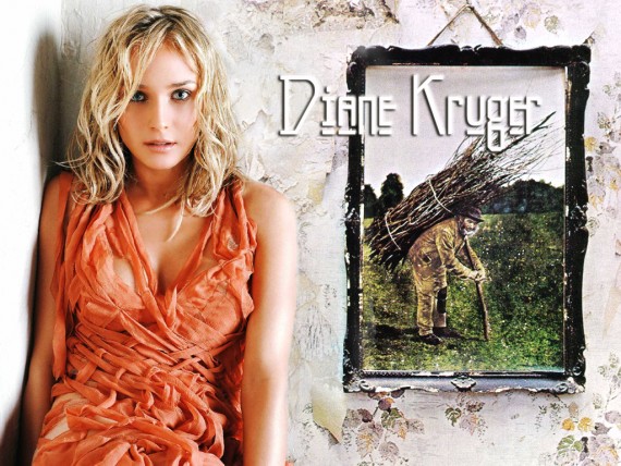 Free Send to Mobile Phone Diane Kruger (Diane Heidkrüger) Celebrities Female wallpaper num.2