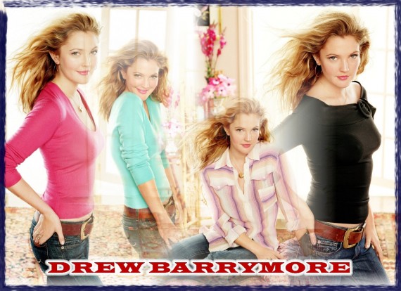 Free Send to Mobile Phone Drew Barrymore Celebrities Female wallpaper num.14